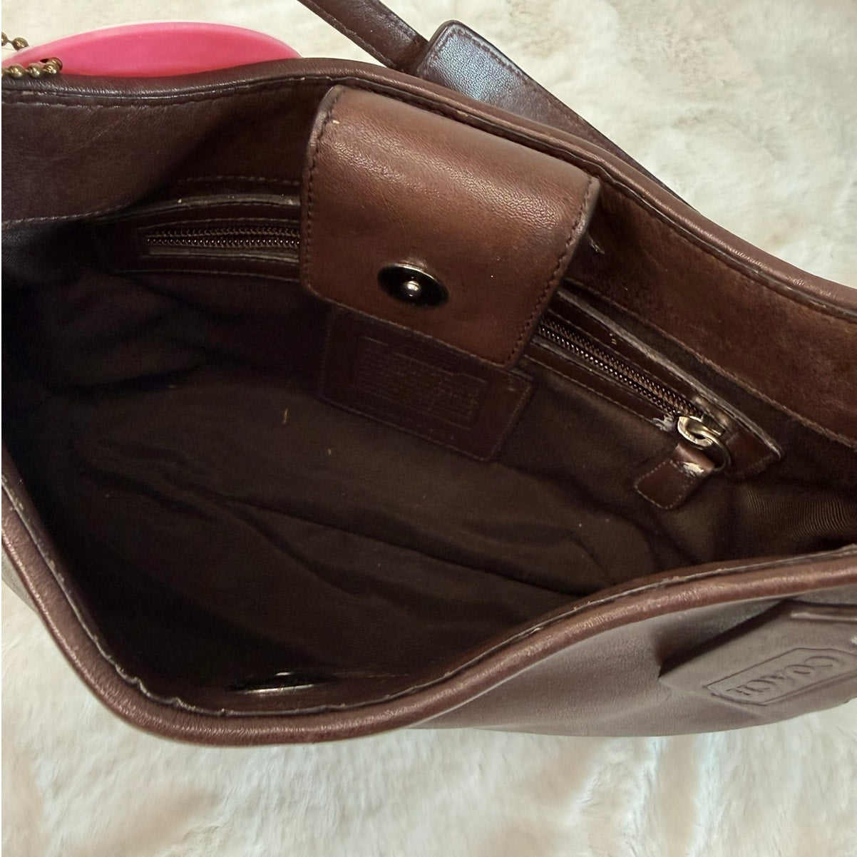 Vintage Coach y2k 2002 Legacy Hobo Mahogany Bag