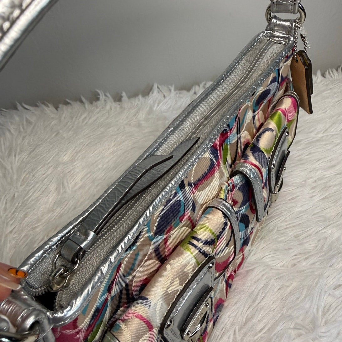 COACH Poppy Multi-color Small Shoulder Bag