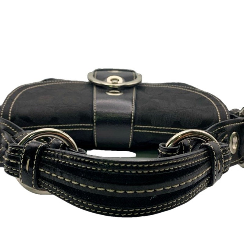 COACH y2k Black Signature Canvas Soho 6171