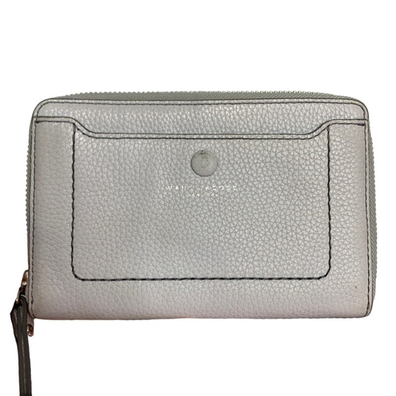 MARC JACOBS Gray Wallet with Phone Slot