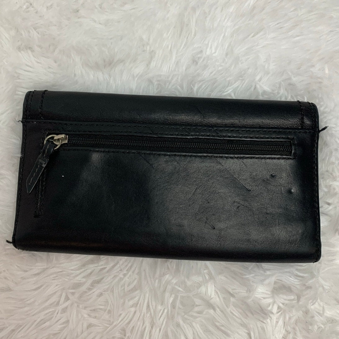 Coach Black Buckle Wallet