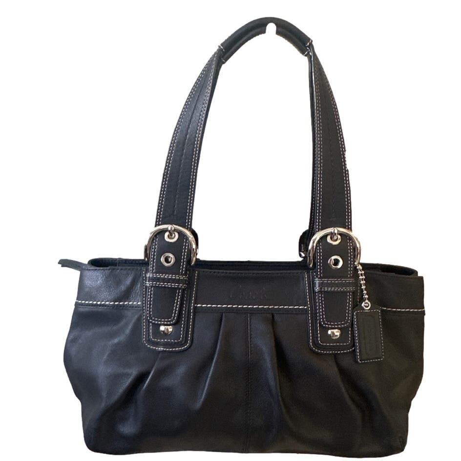 COACH Black Soho Shoulder Bag