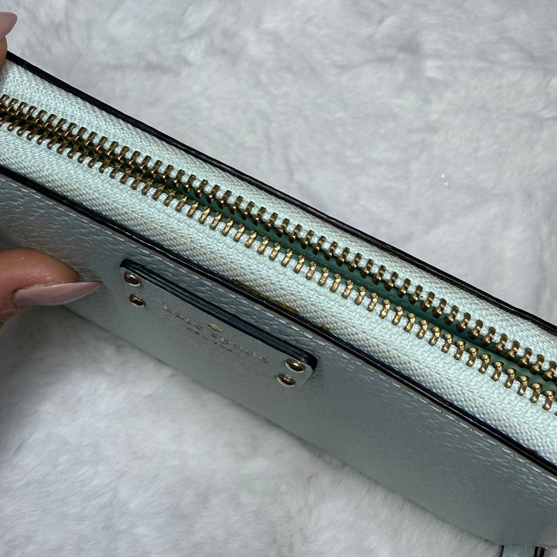 KATE SPADE New York Mint Green Zip Around Wallet