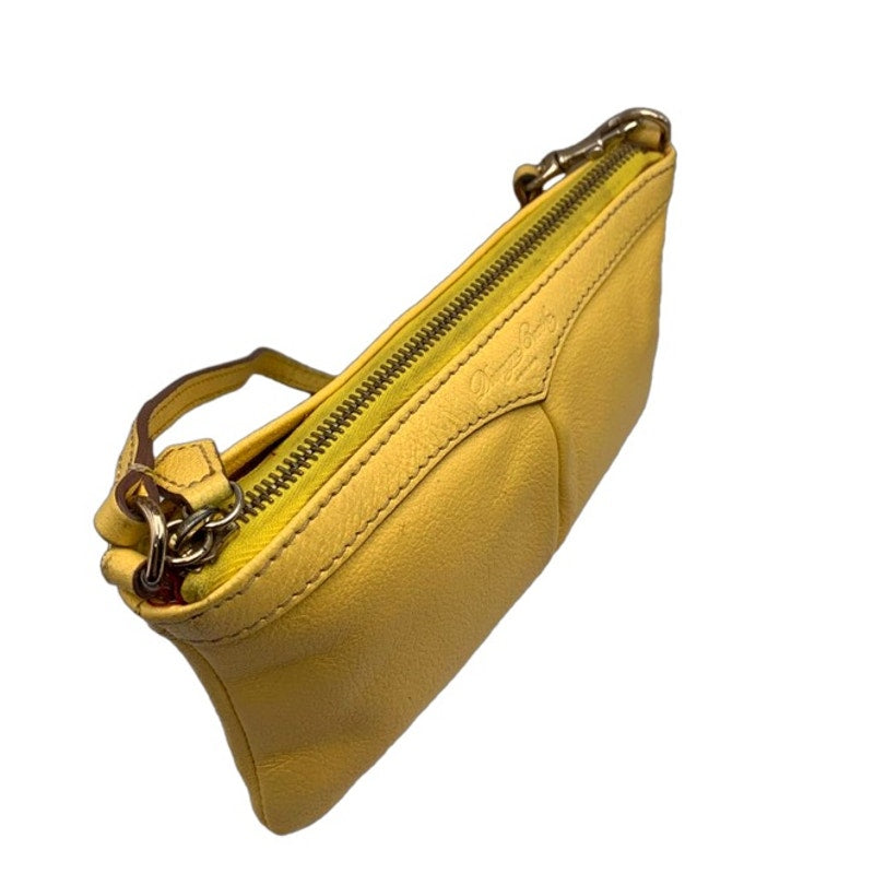 DOONEY & BOURKE Yellow Clutch Wristlet Mini Purse