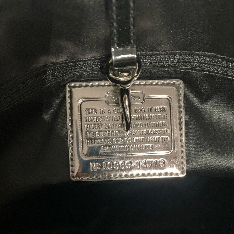 Coach Rare Poppy Pepper Slim Tote 2010