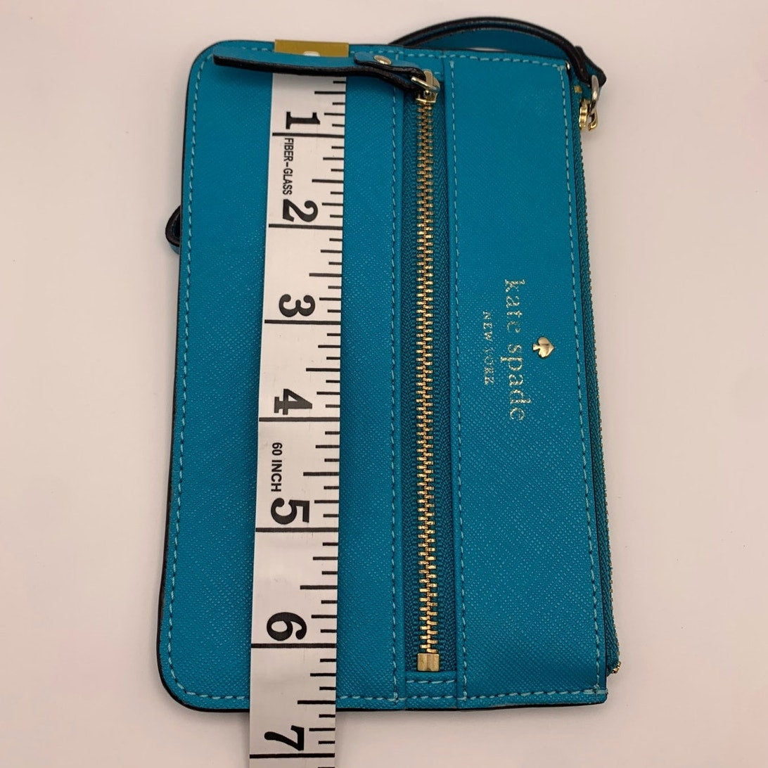SALE Kate Spade New York Turquoise Blue Wristlet