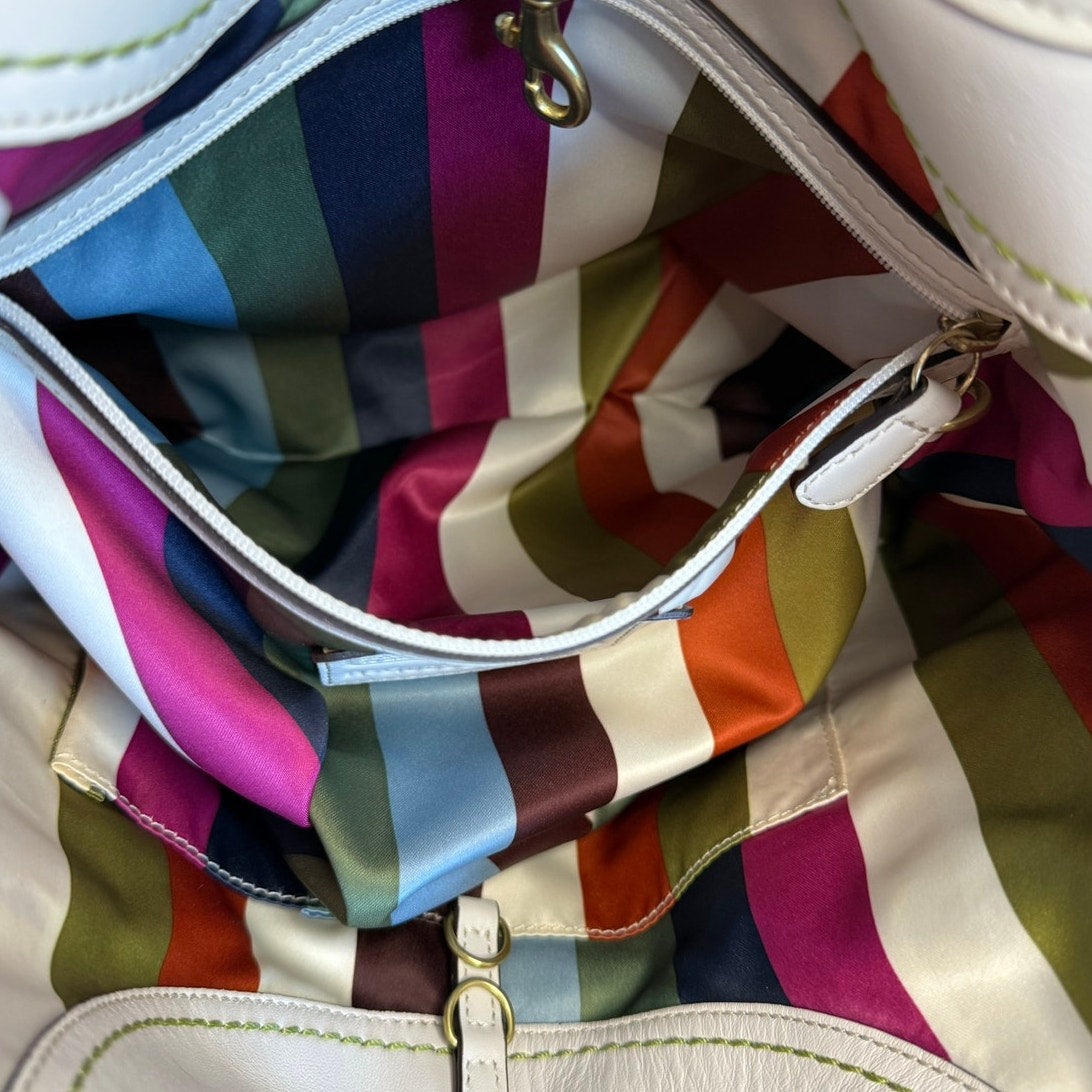 y2K COACH Legacy Ergo Belted Brass Shoulder Bag Hobo