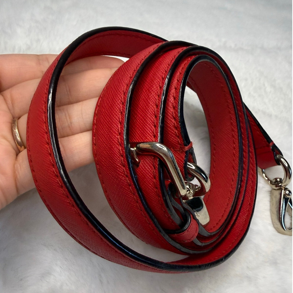 Red Crossbody Replacement Strap