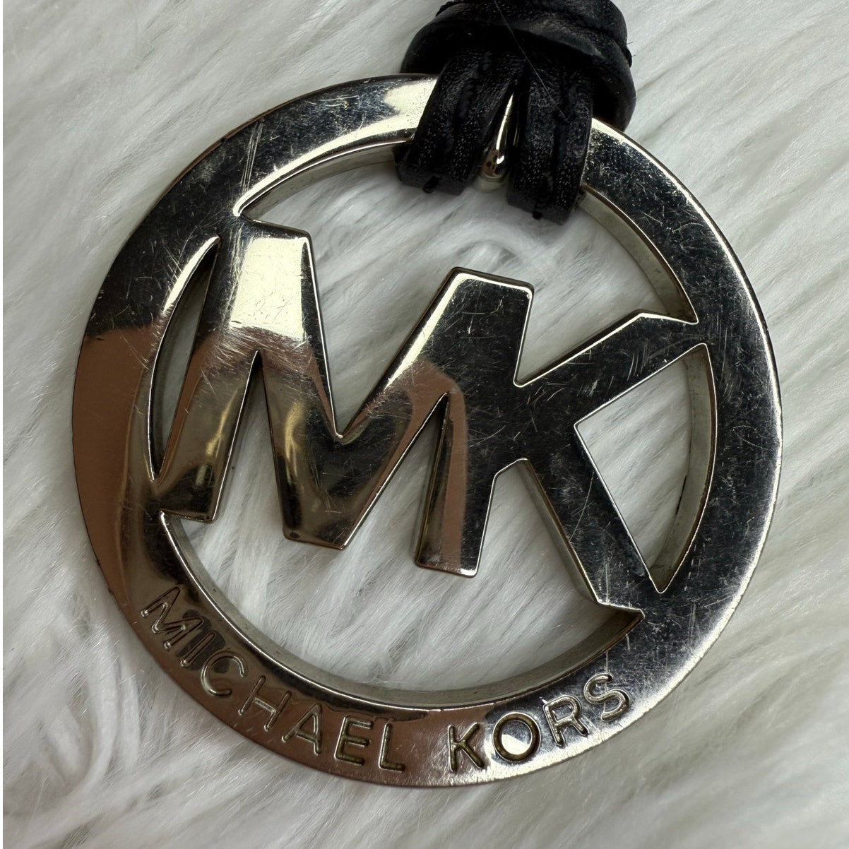 Michael Kors Black Silver  Bag Charm