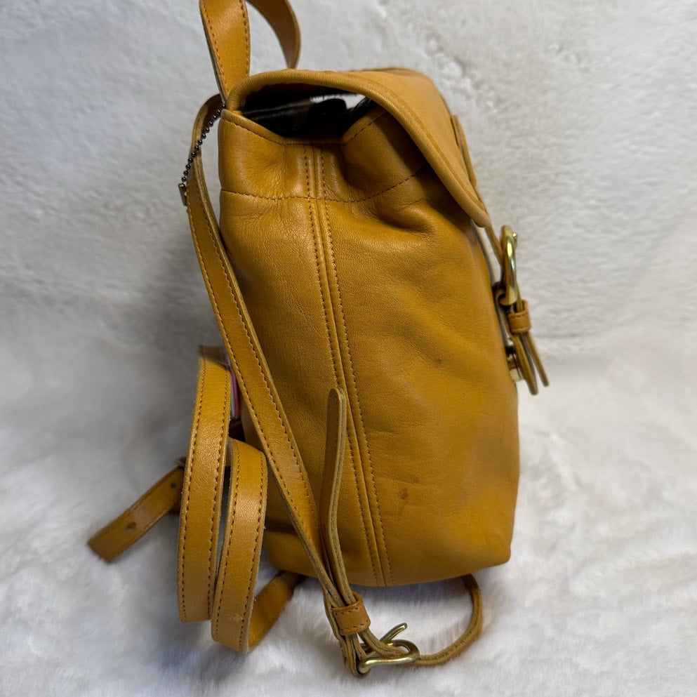 Vintage Coach 4152 Leather United States Backpack Crossbody Bag