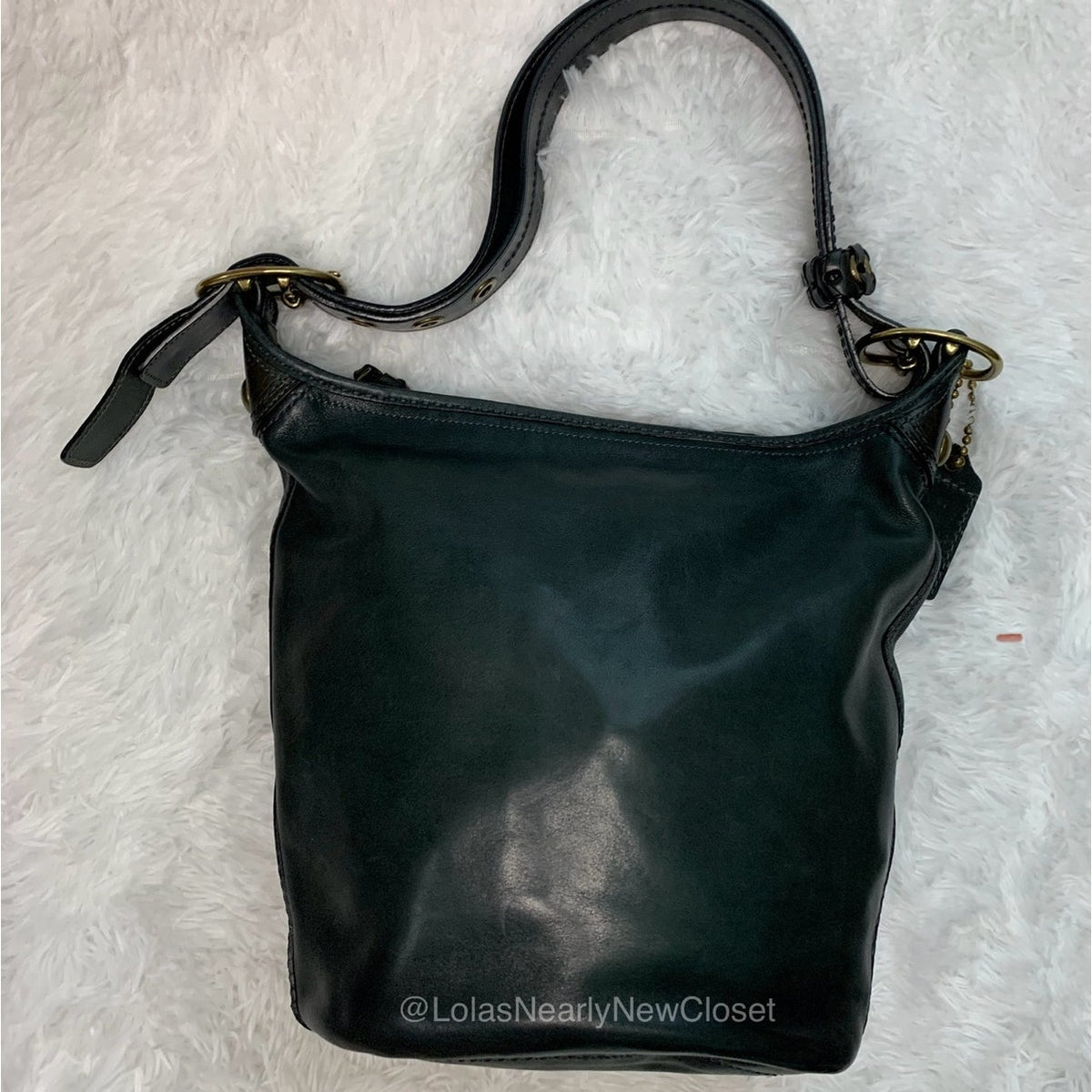 y2k Coach Bleeker Duffle Bucket Bag 11422 Shoulder Bag