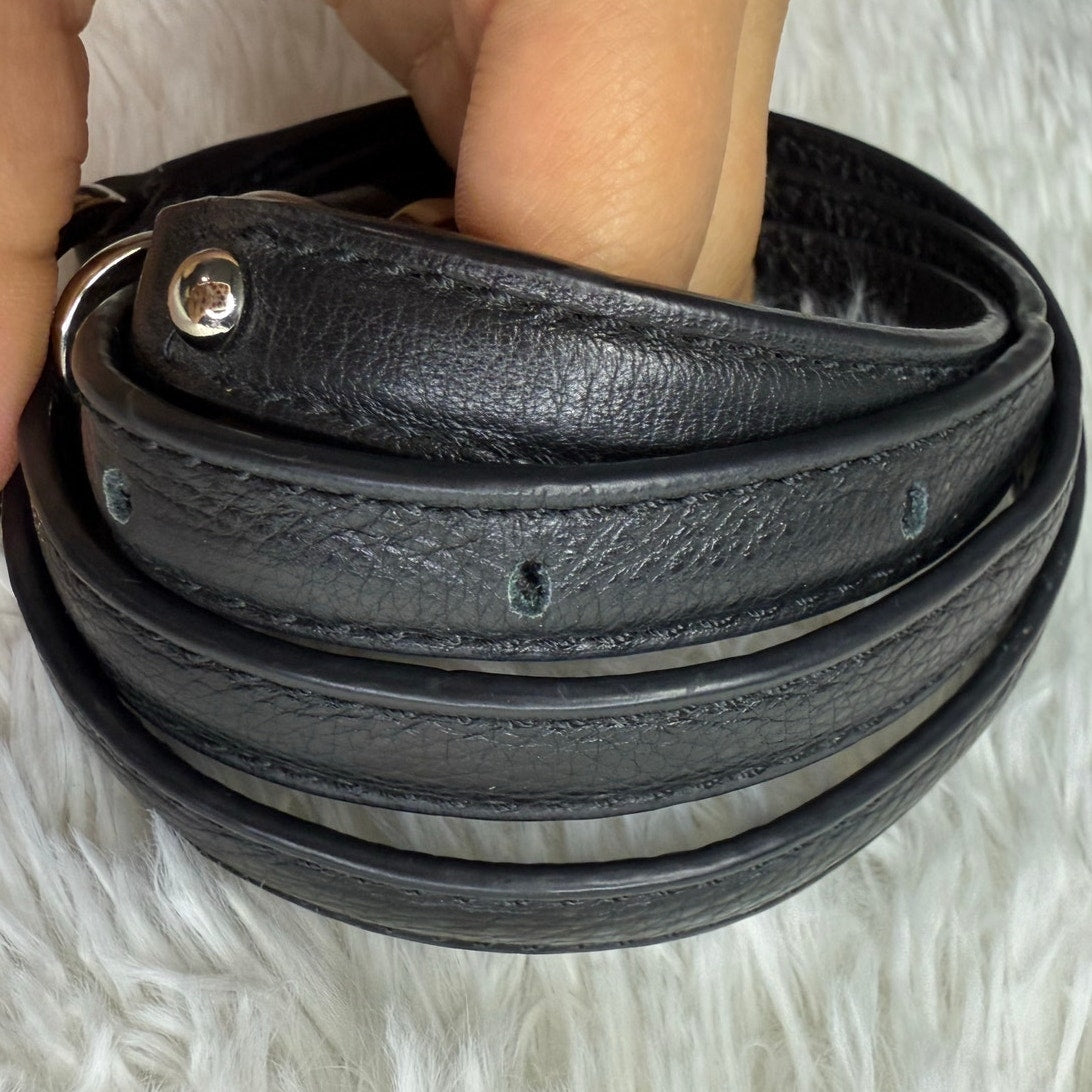 Black Silver Crossbody Replacement Strap