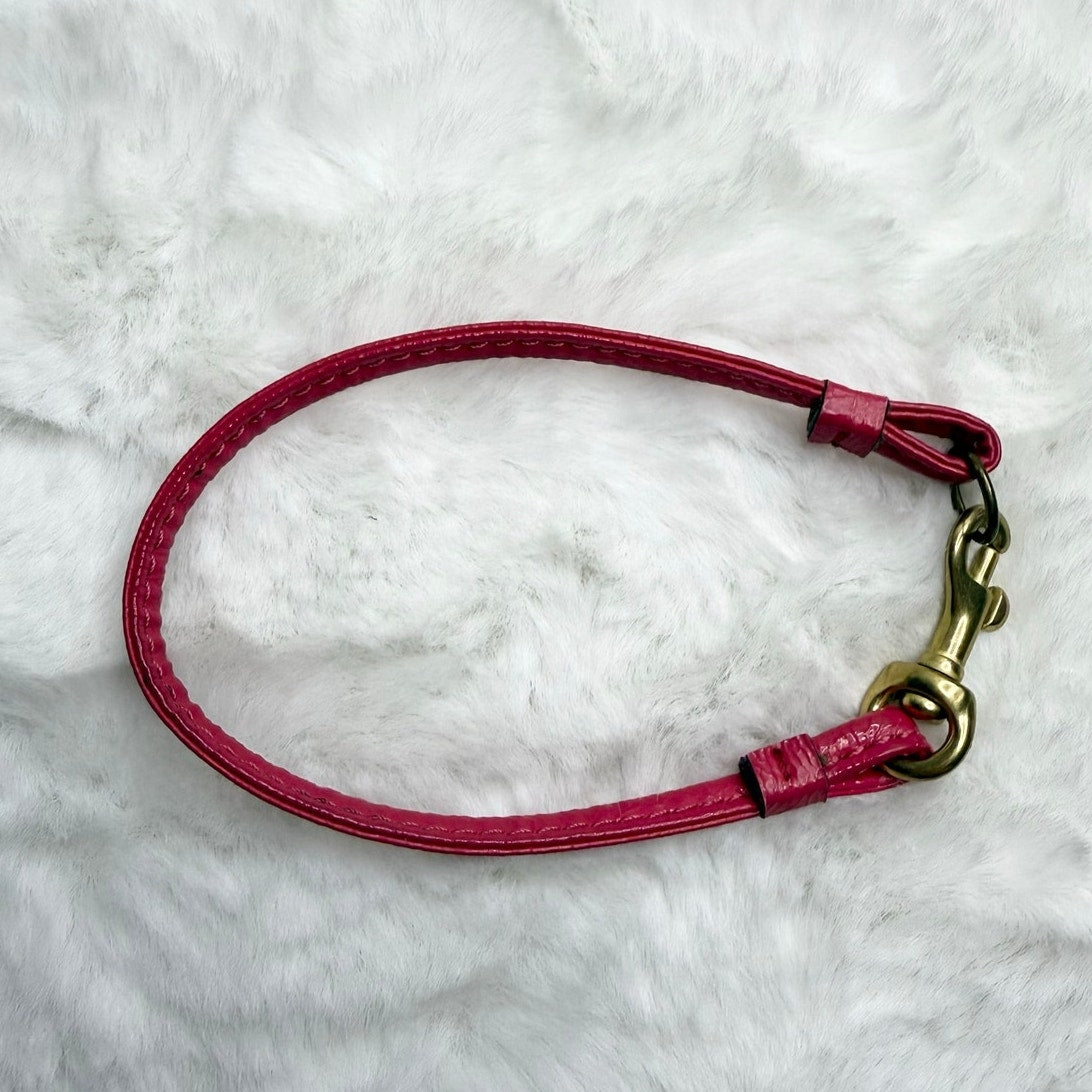 Fuchsia Patent Leather Wristlet Holder Replacement