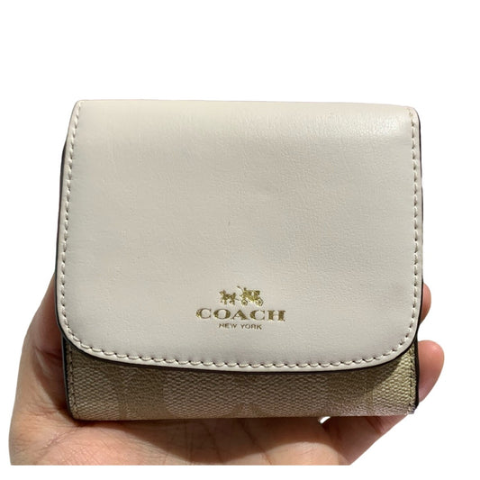 COACH Signature Coated Canvas Wallet