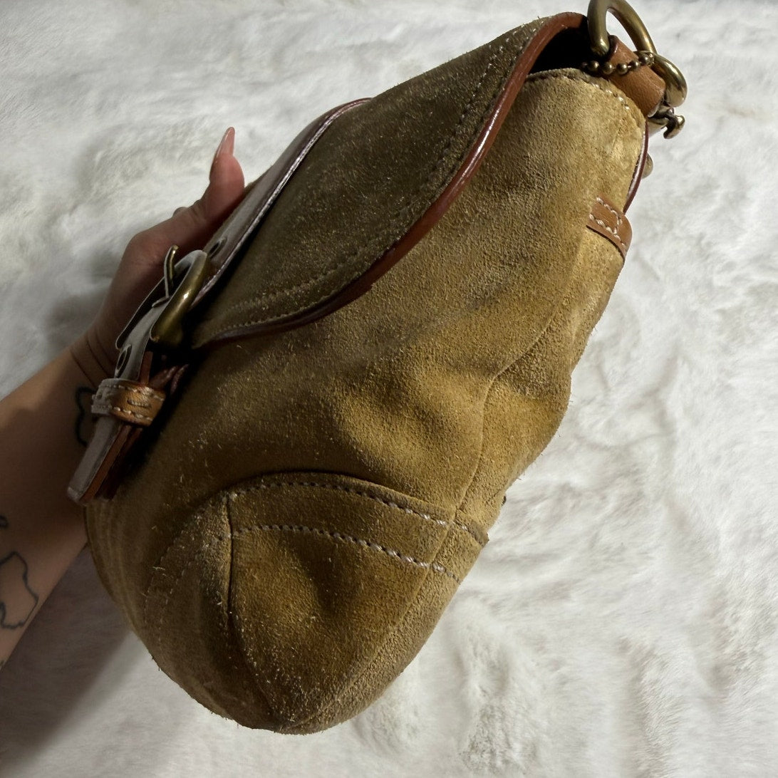 y2k COACH Vintage Soho Flap 4743 Shoulder Bag Crossbody