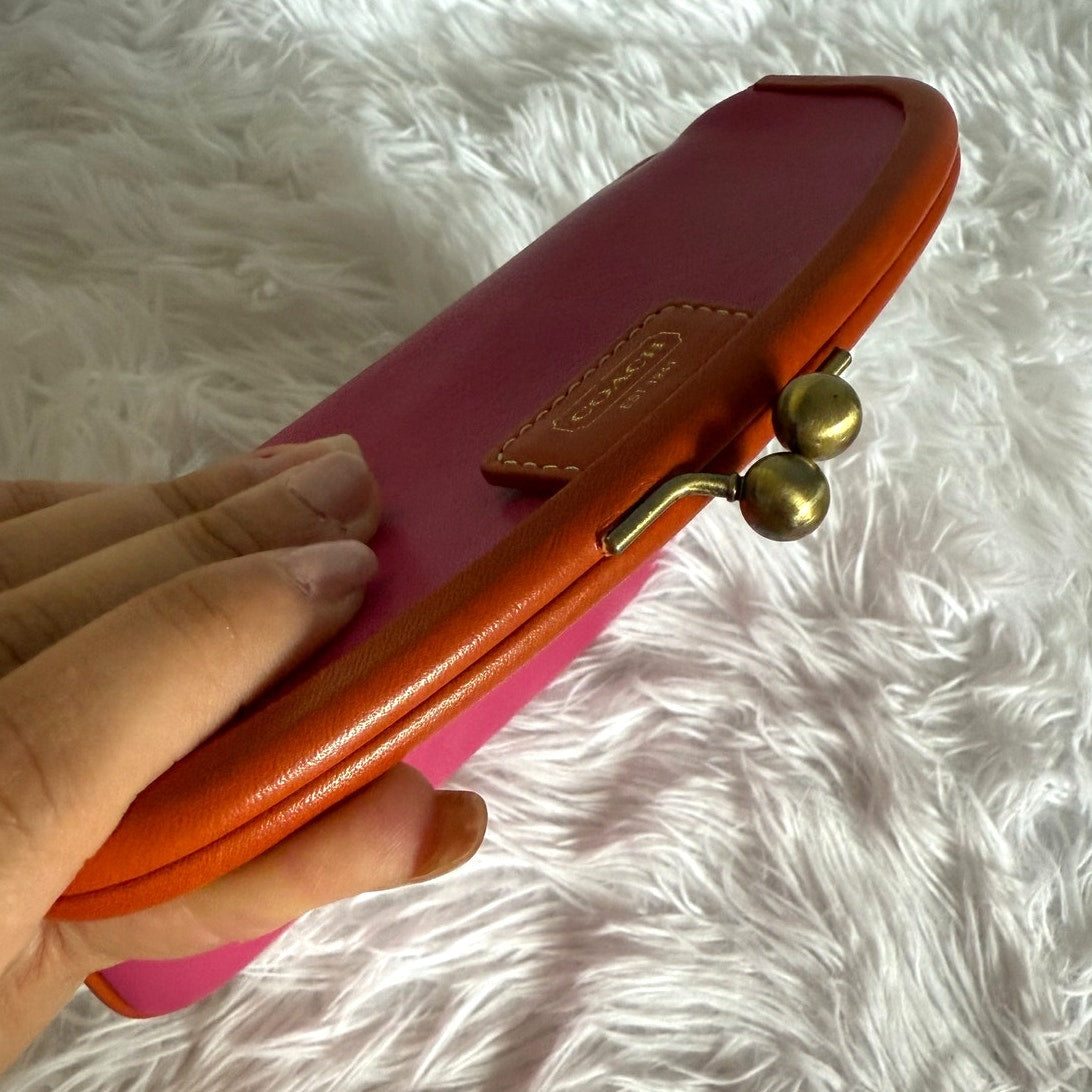 Rare y2k COACH Legacy Clutch Wristlet