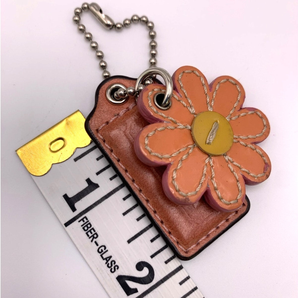 COACH Flower Replacement Hang Tag Bag Charm