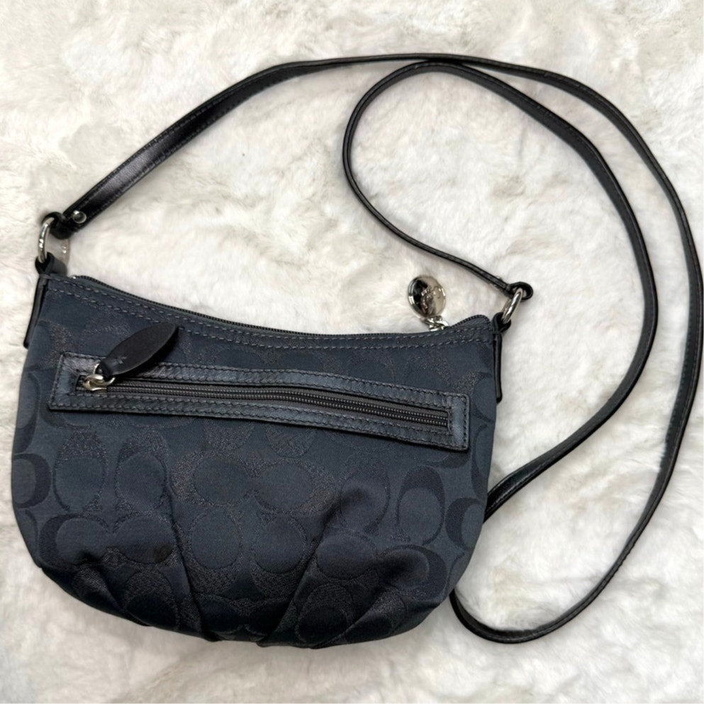 COACH Gray Silver Crossbody