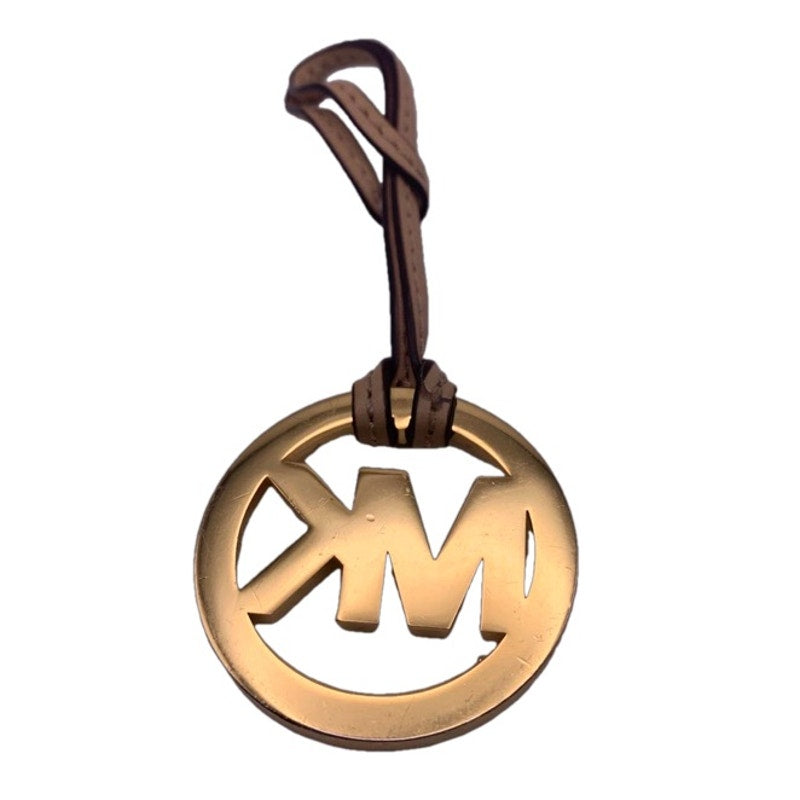 Michael Kors Gold Cream Bag Charm