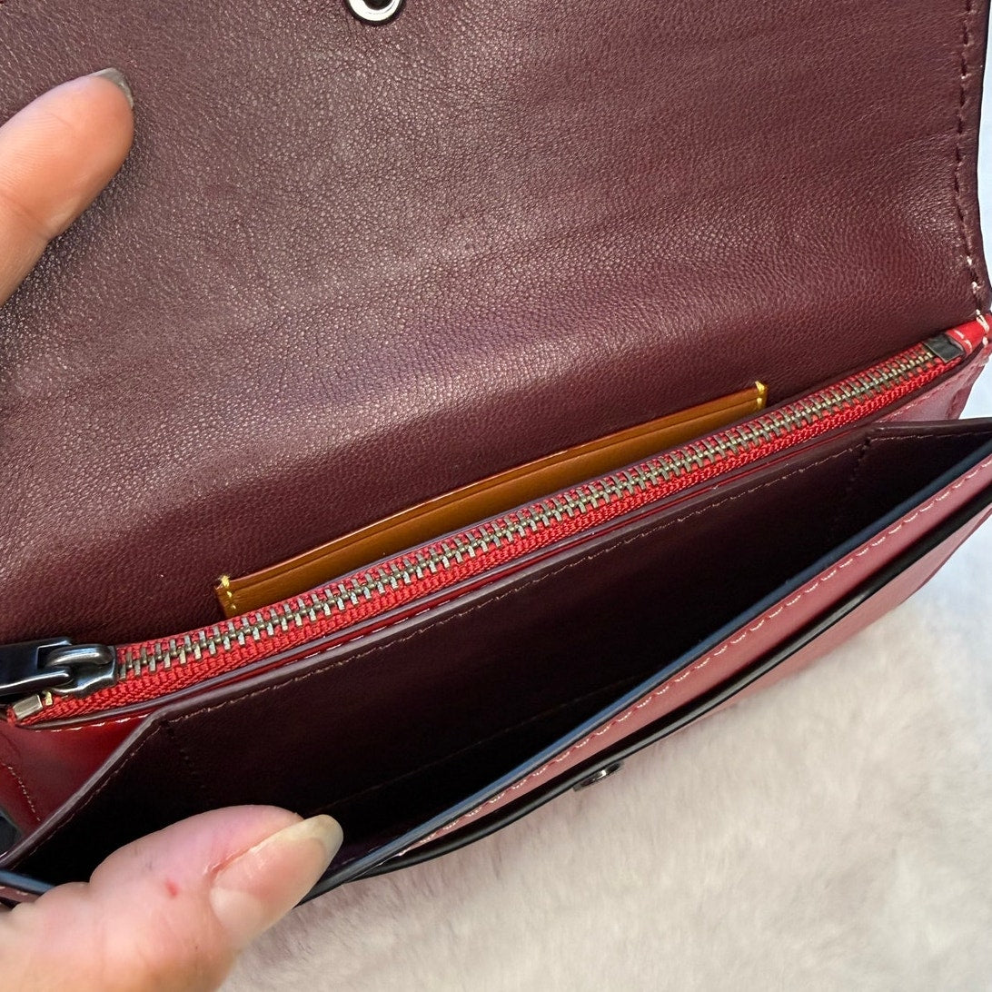 Clutch 209 CHF Glovetanned Leather Clutch Wristlet