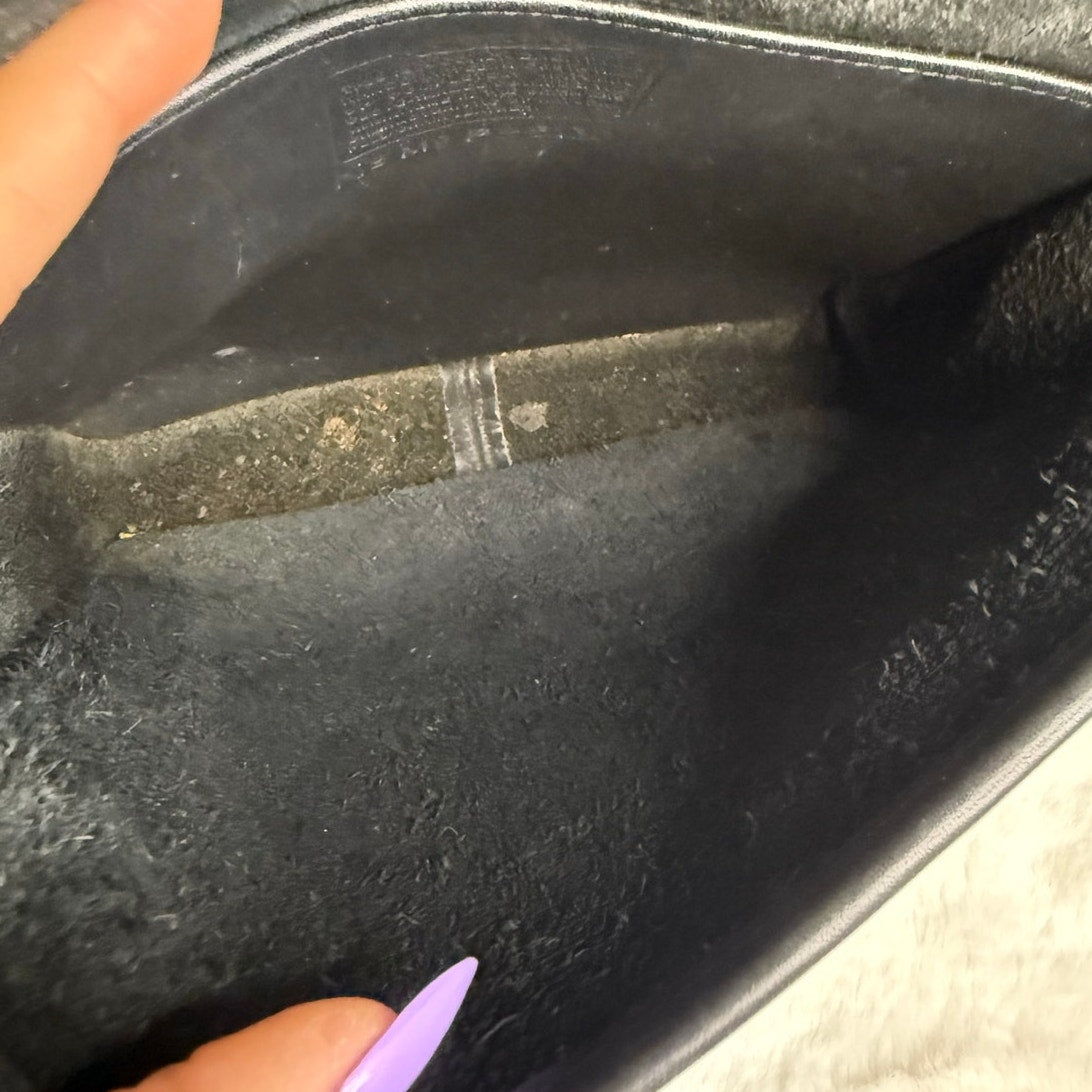 Vintage Coach 5130 Station Black Leather Crossbody Bag Purse