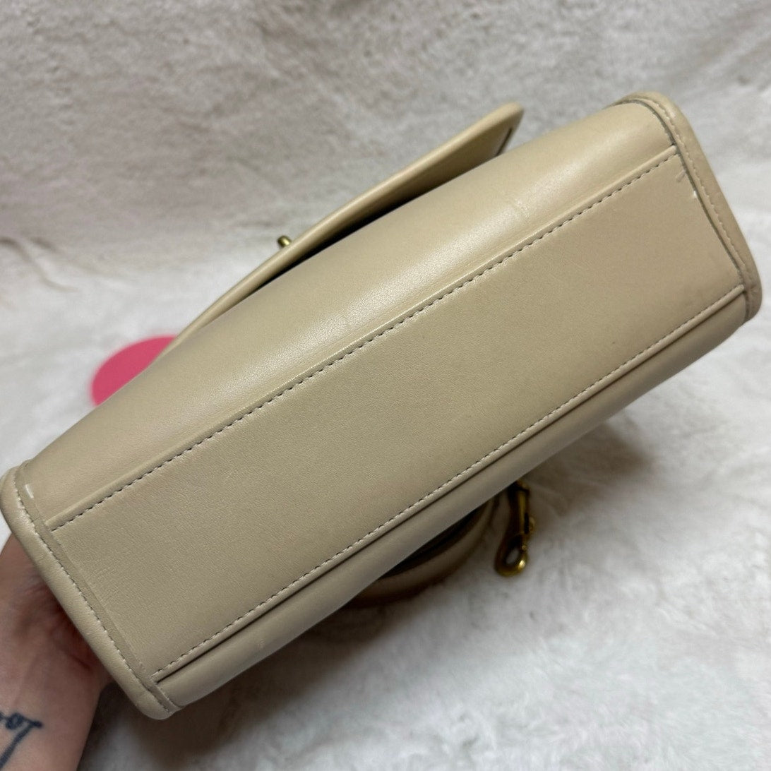 Vintage Coach Court 9870 Satchel Top Handle Crossbody Bag