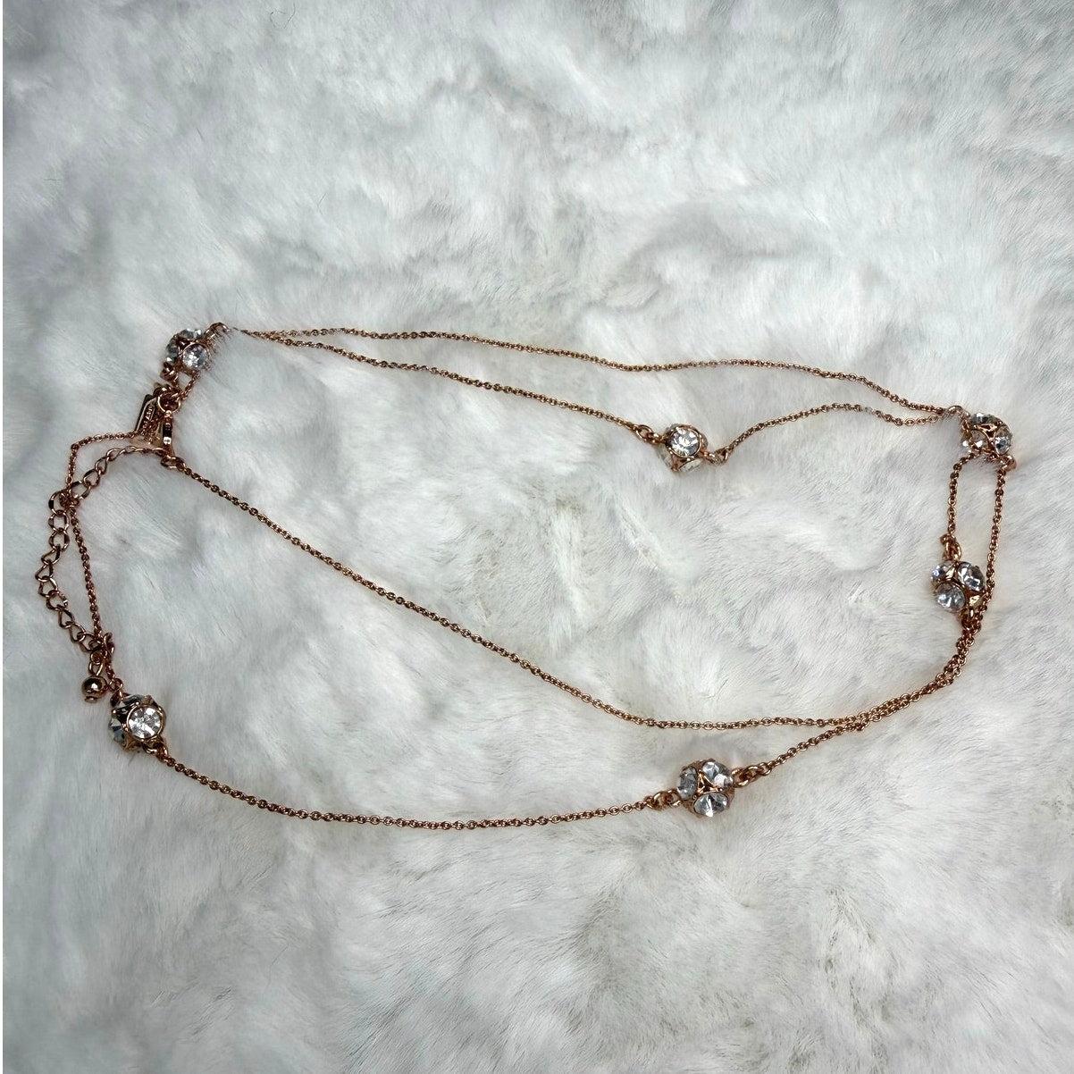 KATE SPADE New York Gold Plated Rose Patin Rise and Shine Necklace