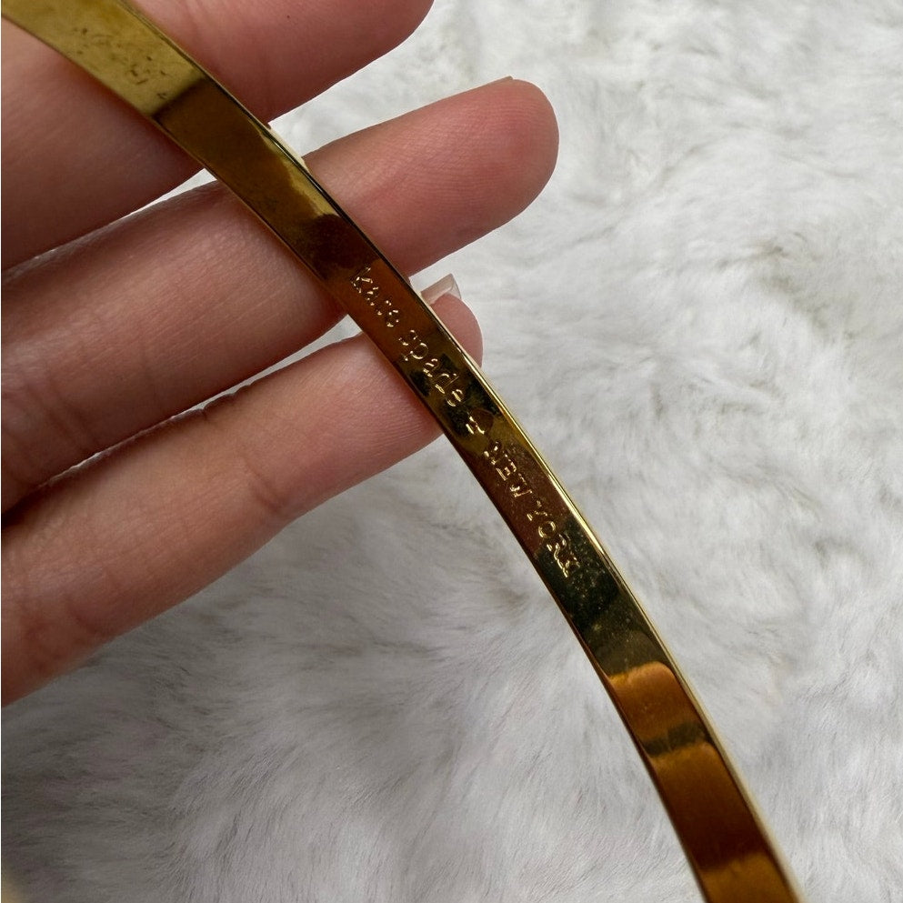 kate spade New York Gold Spade Bangle Bracelet