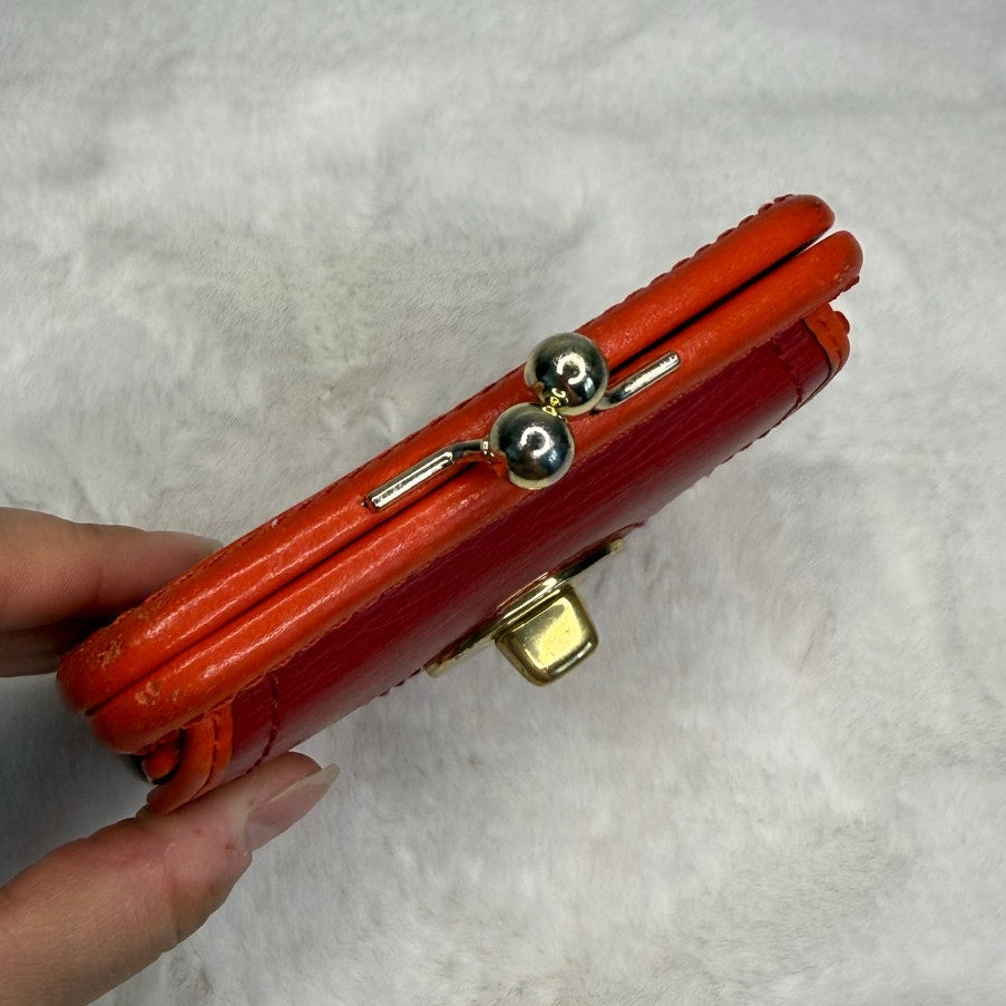 y2k Coach Vintage Legacy Kisslock Wallet