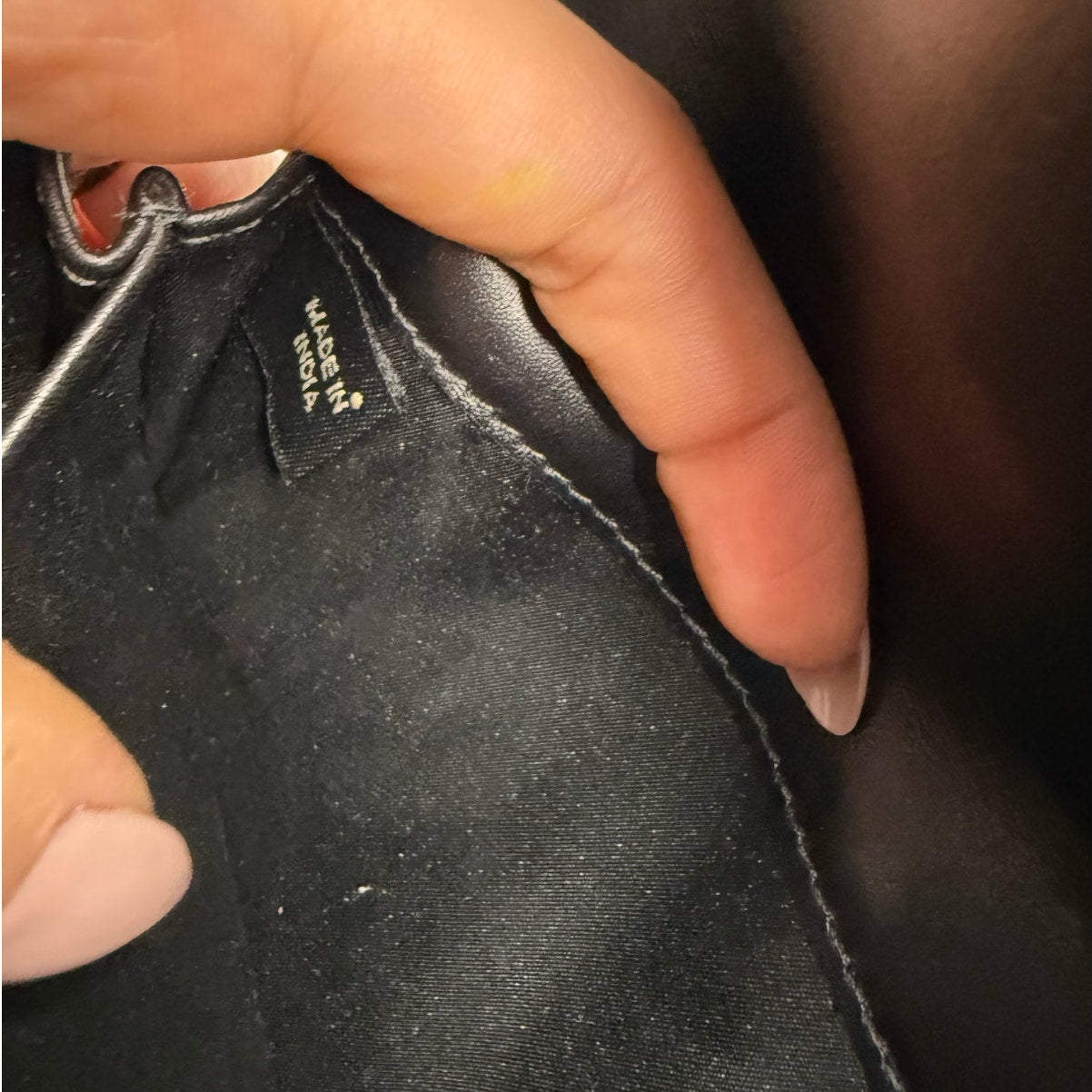 COACH Black Signature Canvas Wallet