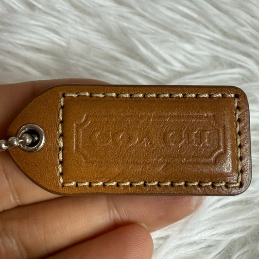 2" COACH y2k Fob Bag Charm Hang tag Hangtag