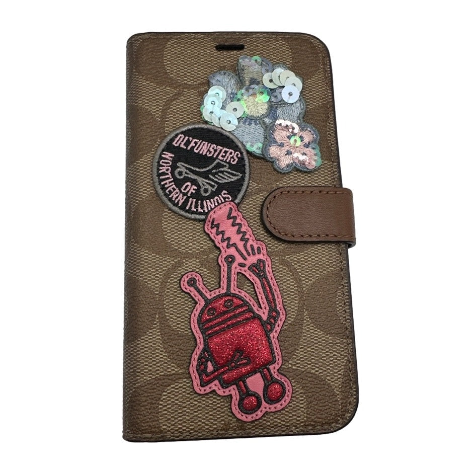 COACH  Keith Harding Collection Phone Case with Card Slots