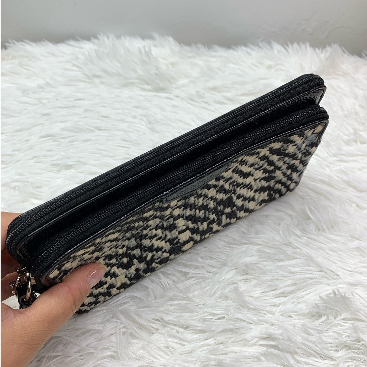 COACH Donegal Double Zip Wallet Pouch