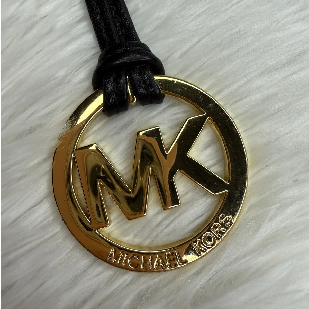 Michael Kors Black Gold Bag Charm