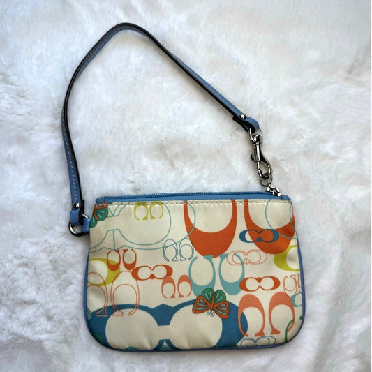 y2k Coach Butterfly Wristlet