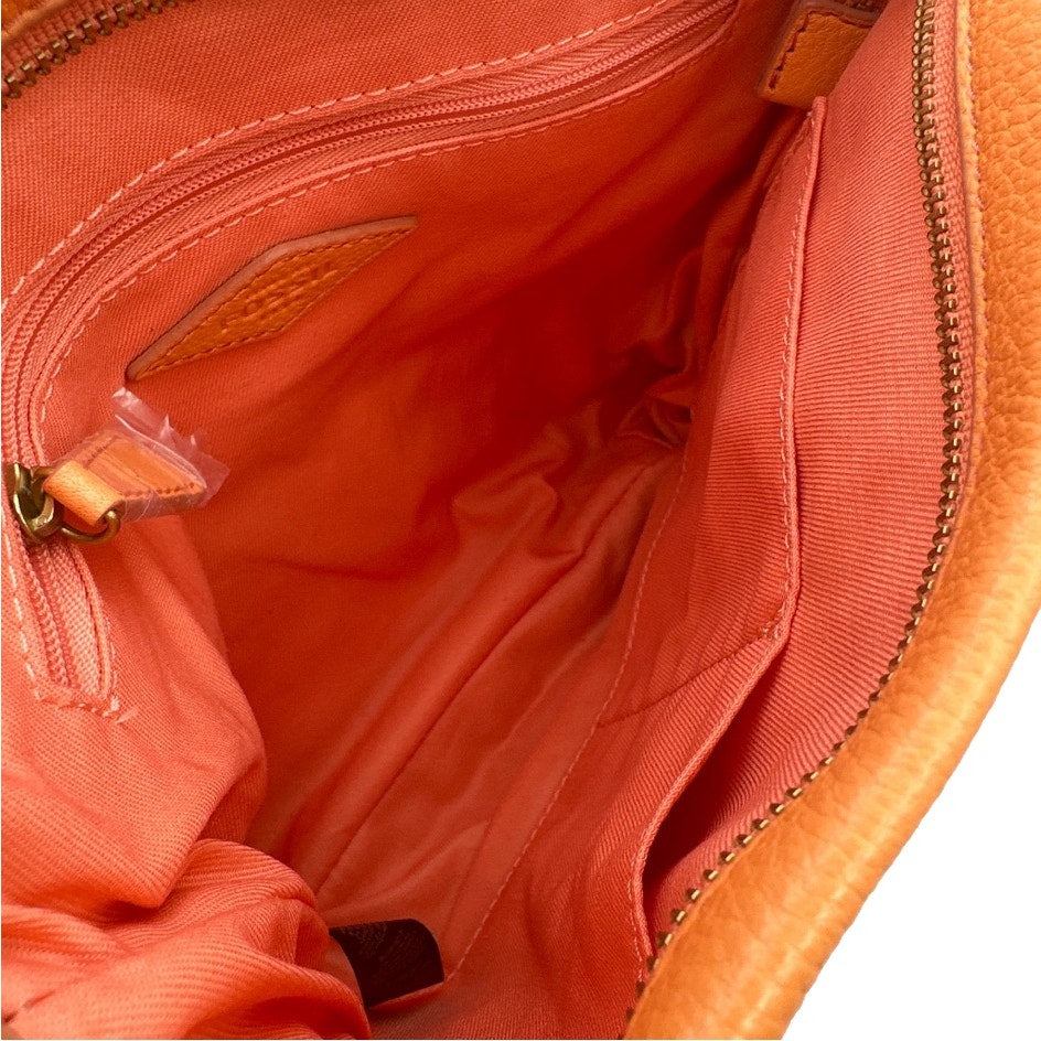 FOSSIL Peach Orange Crossbody