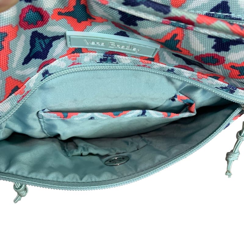 Vera Bradley Water Geo Messenger Crossbody