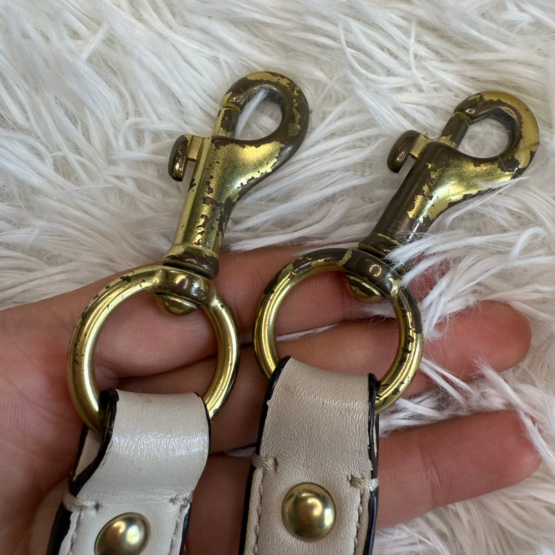 COACH Cream Gold Replacement Strap