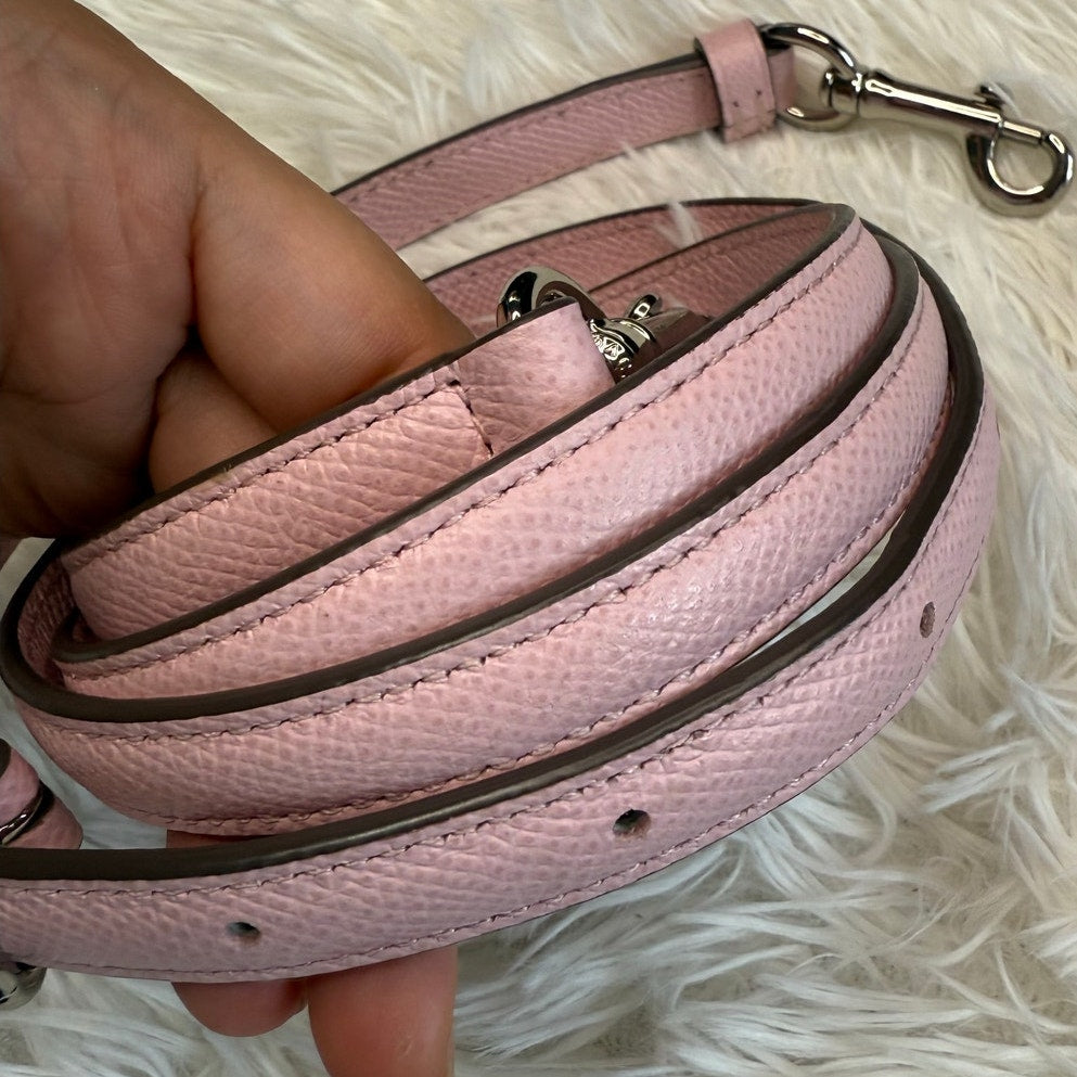 COACH Pink Silver Replacement Strap