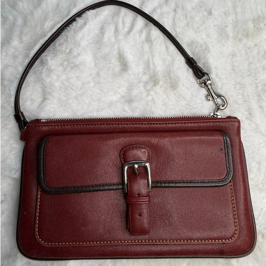 y2k Coach Vintage 2 toned Color Wristlet