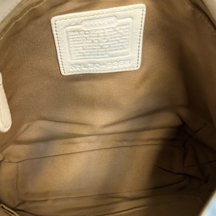 Vintage Y2k COACH Hampton Clip Blue Hobo Shoulder Bag