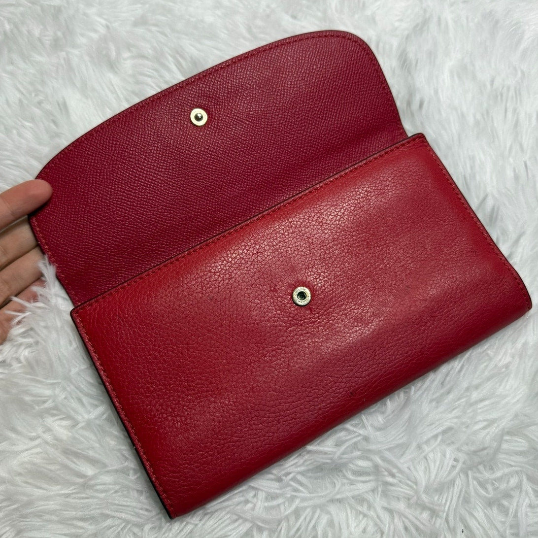 Coach Red Wallet