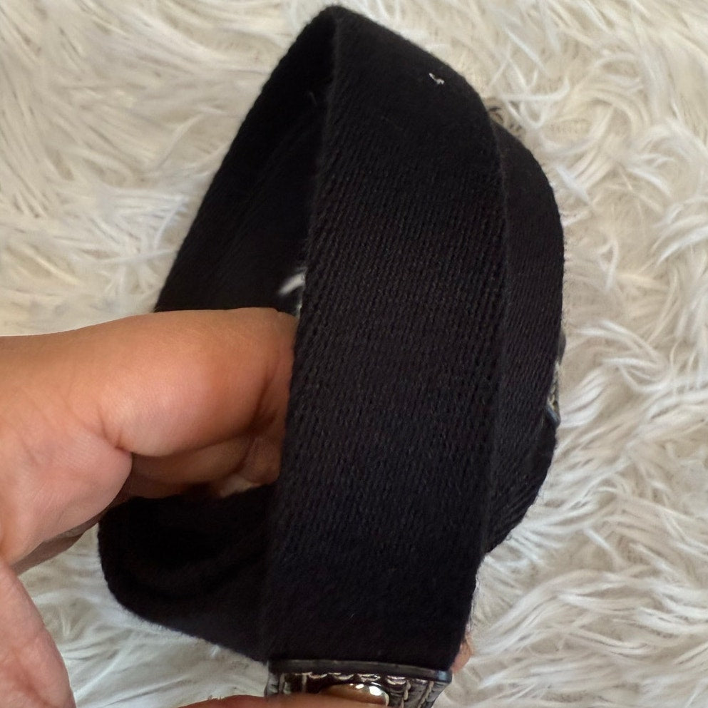 Black Silver Replacement Strap