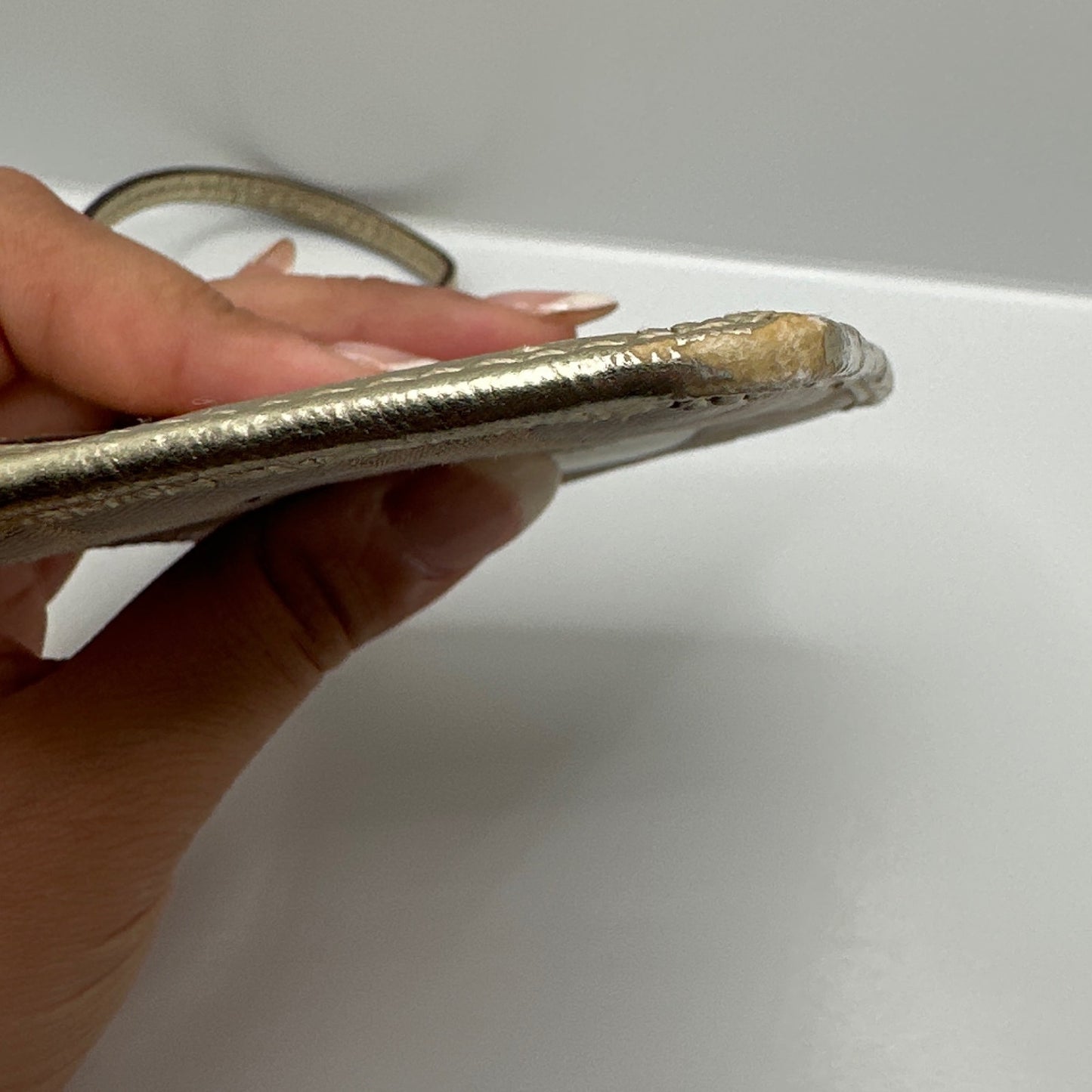 COACH Signature Canvas Coin purse ID holder Card Holder