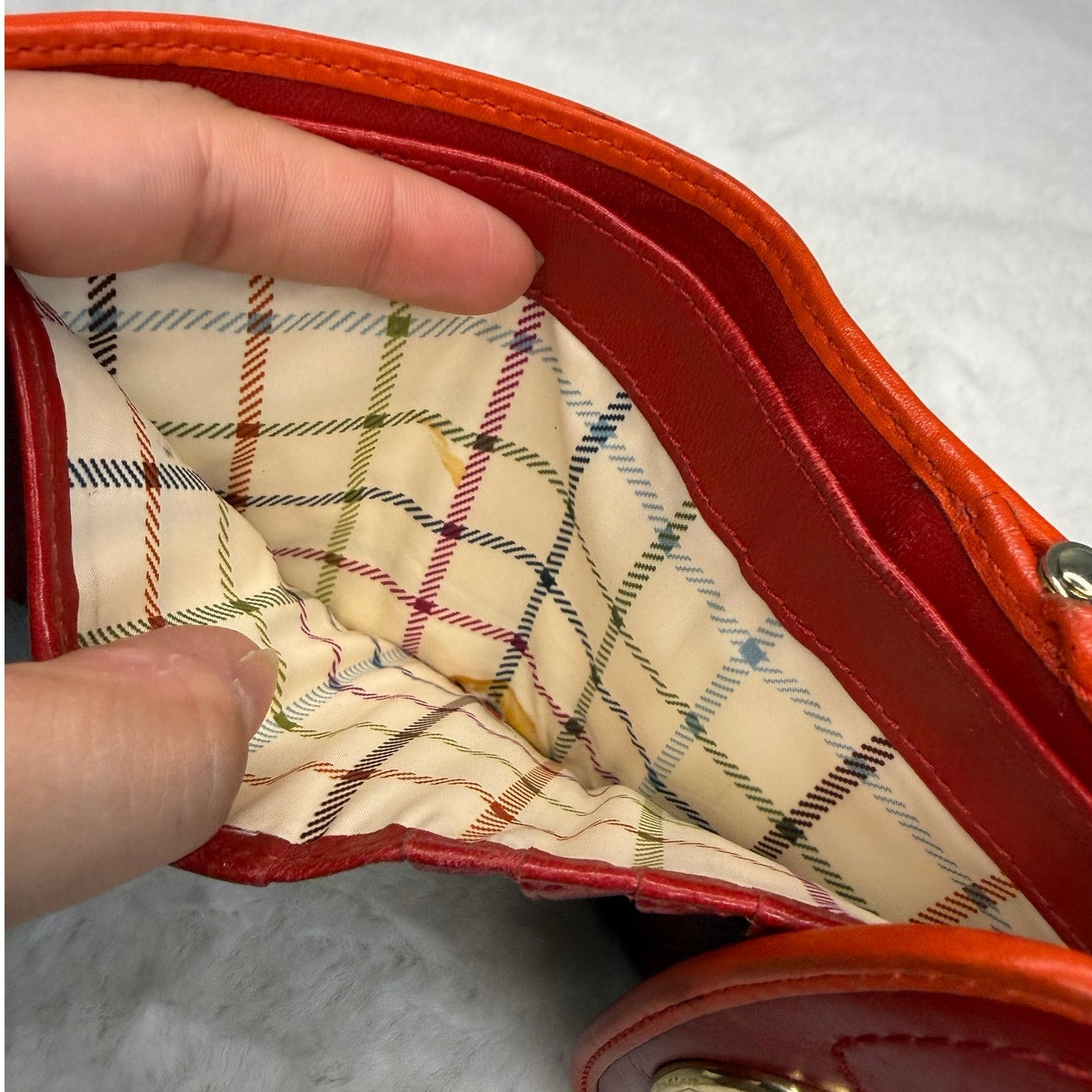 y2k Coach Vintage Legacy Kisslock Wallet