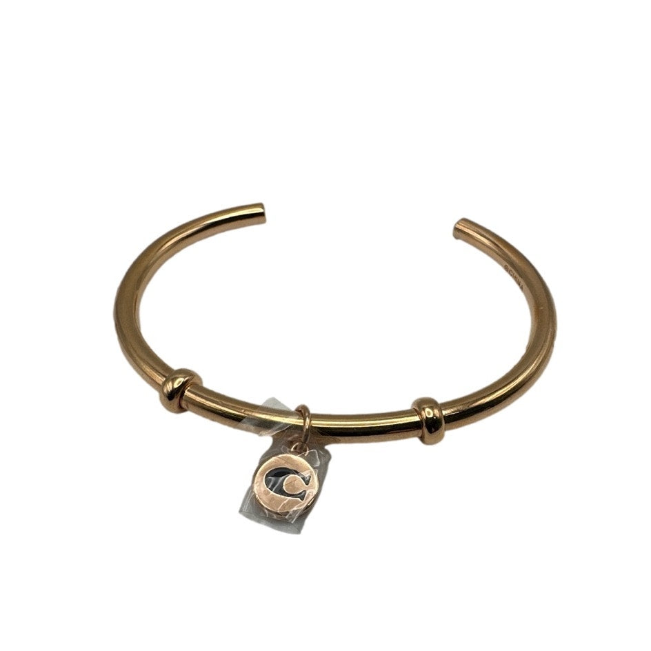 NWOT Coach Charm Gold Tone Bracelet
