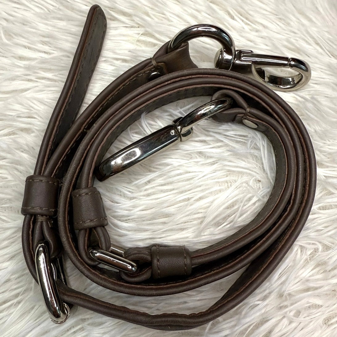 Brown Silver Crossbody Replacement Strap