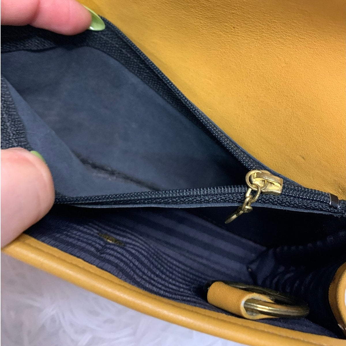 VINTAGE COACH Envelope Swing Wallet 4873 Crossbody