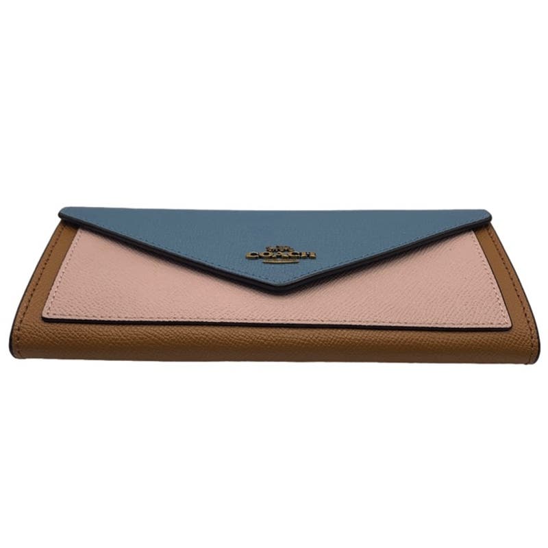 COACH Soft Color Block Wallet