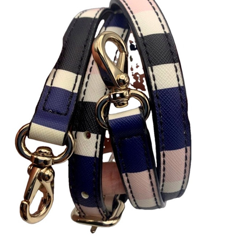 KATE SPADE Blue Pink White Crossbody Replacement Strap